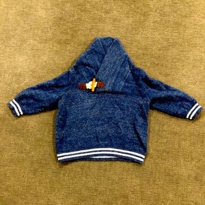 Janie and jack blue sweater 3-6 months